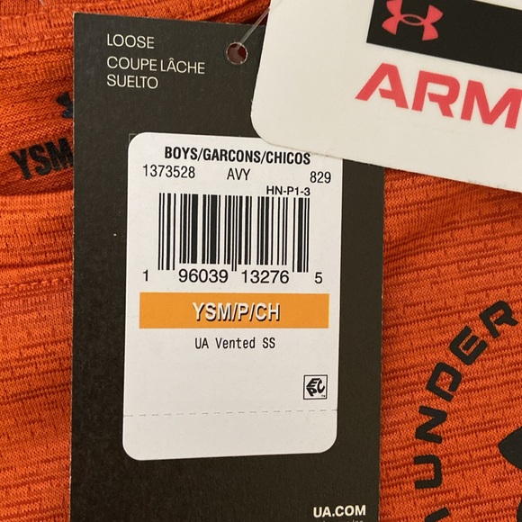 Under Armour Boys Athletic Short Sleeve Tee - Picture 5 of 6